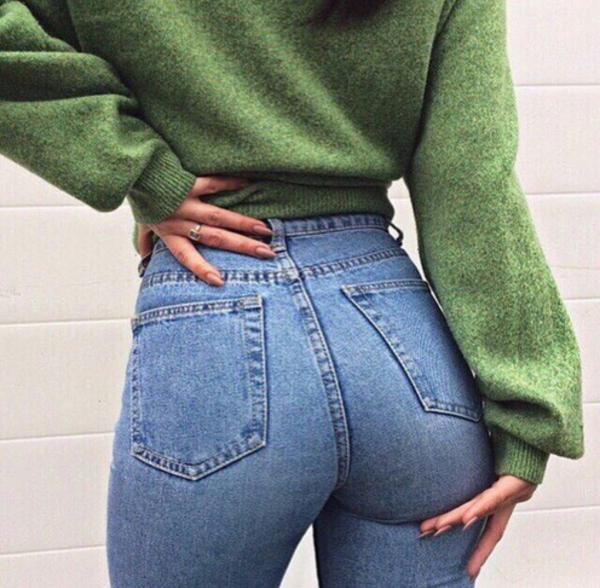 Với những chiếc quần jeans rộng lưng chỉ cần một đoạn chun và kim chỉ là bạn có thể “hô biến” để giải quyết vấn đề